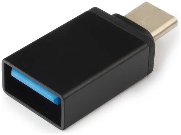 Переходник Garnizon GCC-A-USB3-CMAF USB 3.0 Type-C(M)/AF, с поддержкой OTG, черный, пакет 9698432481