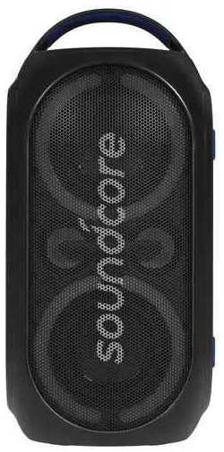 Портативная акустика Soundcore Rave Party 2 A3399G11 SDC колонка A3399 BK, Bluetooth 5.3, мощность 120 Вт, PartyCast 2.0, защита от воды IPX4