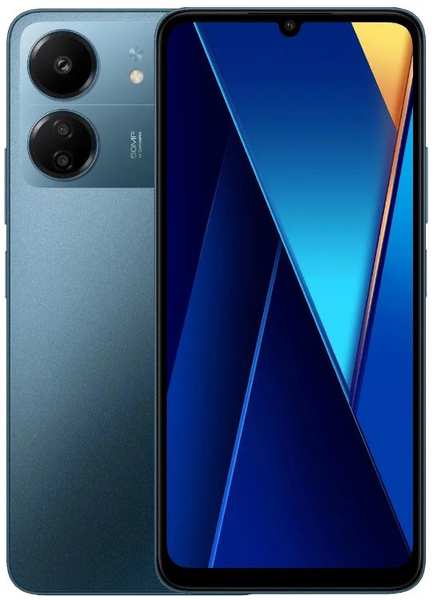 Смартфон Xiaomi POCO C65 8/256GB MZB0FO4RU (51281) blue 9698434118