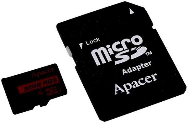 Карта памяти 32GB Apacer AP32GMCSH10U5-R microSD UHS-I U1 Class10 9698435359