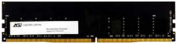 Модуль памяти DDR4 8GB AGI AGI240008UD138 PC4-19200 2400MHz CL17 288-pin 1.2В Ret