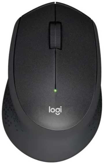 Мышь Logitech M331 Silent Plus 910-004914 черный оптическая (1000dpi) silent беспроводная USB (3but) 9698439058