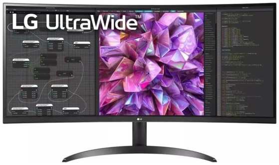 Монитор 34″ LG UltraWide 34WQ60C-B черный IPS LED 21:9 HDMI матовая 300cd 178гр/178гр 3440x1440 60Hz DP WQ 9698439099