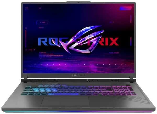 Игровой ноутбук ASUS ROG Strix G18 G814JI-N6083 90NR0D01-M007K0 i7-13650HX/16GB/1TB SSD/RTX 4070 8GB/18″ WQXGA IPS/WiFi/BT/cam/noOS/grey 9698439247