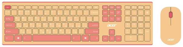 Клавиатура и мышь Wireless Acer OCC205 ZL.ACCEE.00F USB, pink 9698439324