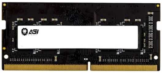 Модуль памяти DDR4 8GB AGI AGI320008SD138 3200MHz SD138 RTL PC4-25600 SO-DIMM 260-pin Ret 9698439342