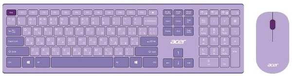 Клавиатура и мышь Wireless Acer OCC205 ZL.ACCEE.00D USB, violet 9698439375
