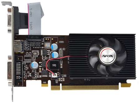 Видеокарта PCI-E Afox GeForce 210 (AF210-1024D3L5-V2) 1GB DDR3 64bit 40nm 589/1200MHz DVI-I/HDMI/D-Sub 9698441690