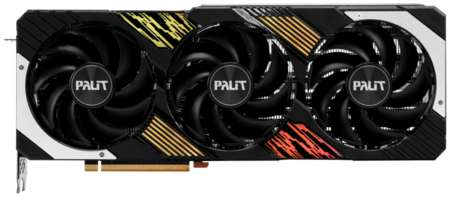 Видеокарта PCI-E Palit GeForce RTX 4070 Ti GamingPro (NED407T019K9-1043A) 12GB GDDR6X 192bit 4nm 2310/21000MHz HDMI/3*DP