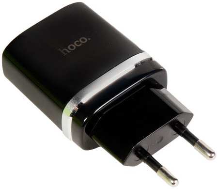 Зарядное устройство сетевое Hoco C12Q 6931474716255 QC3.0, 3А, черный 9698442336