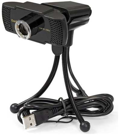 Веб-камера Exegate BusinessPro C922 Full HD Tripod EX287242RUS 1/3″ 2 Мп, 1920х1080, 1080P, 30fps, 4-линзовый объектив, USB, ручной фокус, микрофон с 9698442440