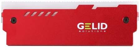 Радиатор GELID GZ-RGB-02 для DDR памяти GELID LUMEN Red, совместимы с DDR2/DDR3/DDR4, включая LP, 2шт, красные, RGB подсветка 9698442788