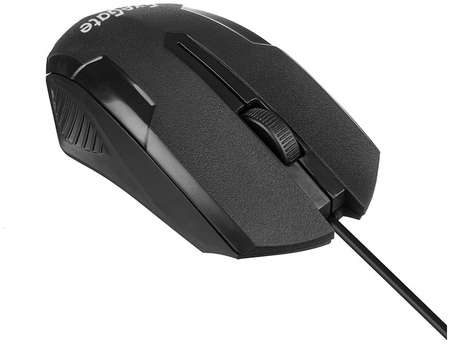 Мышь Exegate SH-9025S EX293641RUS USB, оптическая, 1000dpi, 3 кнопки и колесо прокрутки, длина кабеля 1,7м, черная, RTL