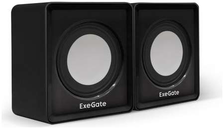 Акустическая система 2.0 Exegate Disco 140 EX287057RUS USB, 2х3Вт (6Вт RMS), 100-20000Гц, черный, Color Box 9698442828