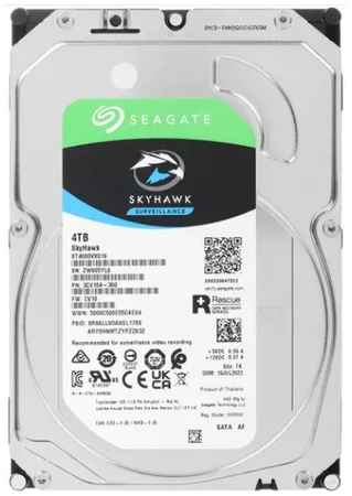 Жесткий диск 4TB SATA 6Gb/s Seagate ST4000VX016 SkyHawk 3.5″ 5900rpm 256MB 9698444184