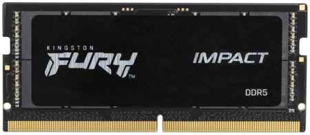 Модуль памяти SODIMM DDR5 16GB Kingston FURY KF556S40IB-16 Impact black 5600MHz CL40 1RX8 1.1V 16Gbit retail 9698444673