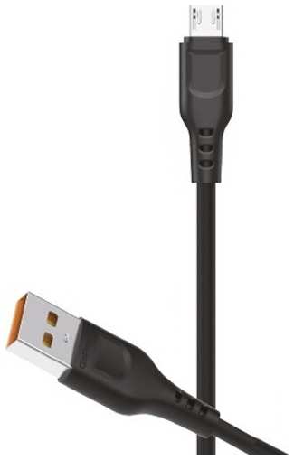 Кабель интерфейсный GoPower GP01M 00-00018564 USB (m)-microUSB (m) 1.0м 2.4A ПВХ черный 9698446325