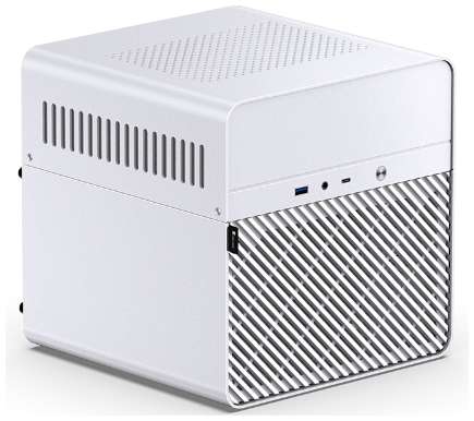 Корпус mini-ITX JONSBO N2 White без БП, mini-ITX, SFX, белый 9698447991