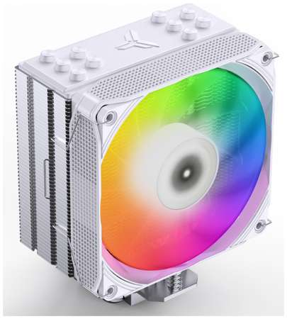 Кулер JONSBO PISA A5 ARGB White LGA1700/1200/115X/AM5/AM4 (120mm fan, TDP 265W, 5 тепловых трубок, 4-pin PWM, ARGB, белый) retail 9698447995