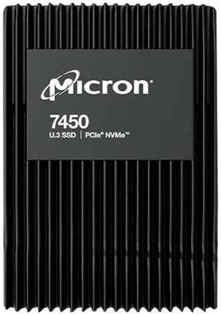Накопитель SSD 2.5'' Micron MTFDKCC7T6TFR-1BC1ZABYY 7450 PRO 7.68TB PCIe 4.0 x4 NVMe 3D TLC 6800/5600MB/s IOPS 1000K/215K TBW 14000 DWPD 1