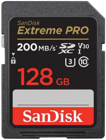 Карта памяти SDXC 128GB SanDisk SDSDXXD-128G-GN4IN Extreme Pro SDXC - 200MB/s UHS-I V30 U3 9698448827