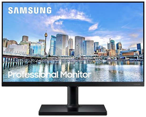 Монитор 23,8″ Samsung F24T450FQ черный 1920x1080 IPS LED 5ms 16:9 HDMI HAS Piv 1000:1 250cd 178гр/178гр DP USB 9698448920