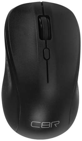 Мышь Wireless CBR CM 531Bt Bluetooth 5.0, 800/1200/1600 dpi, 3 кнопки и колесо прокрутки, ABS-пластик, чёрная