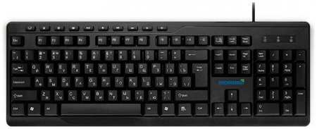 Клавиатура CBR NKB 001 USB, 104 кл, 10 мультимедиа клавиш, ABS-пластик, длина кабеля 1,8 м, чёрная 9698449698