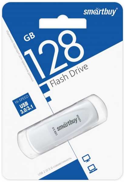 Накопитель USB 3.0 128GB SmartBuy SB128GB3SCW Scout белый 9698451632