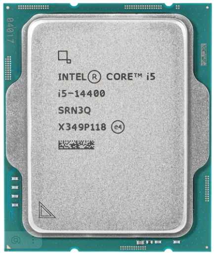 Процессор Intel i5-14400 CM8071504821112 Raptor Lake 10C/16T 1.8-4.7GHz (LGA1700, L3 20MB, UHD Graphics 730 1.55GHz, 10nm, 65W TDP) SRN46 Tray 9698452288