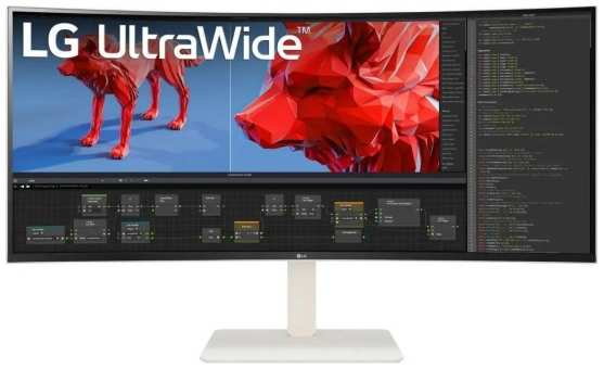 Монитор 38″ LG UltraWide 38WR85QC-W 3840x1600, IPS, 21:9, 450cd/m2, 1000:1, 144Hz, 1ms (GtG), cureve 9698452491