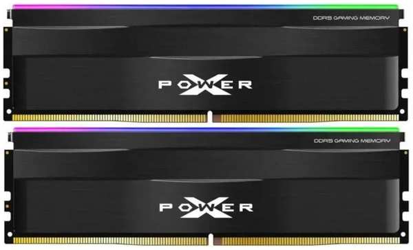 Модуль памяти DDR5 32GB (2*16GB) Silicon Power SP032GXLWU520FDF Xpower Zenith PC5-41600 5200MHz CL38 1.25V kit single rank Ret