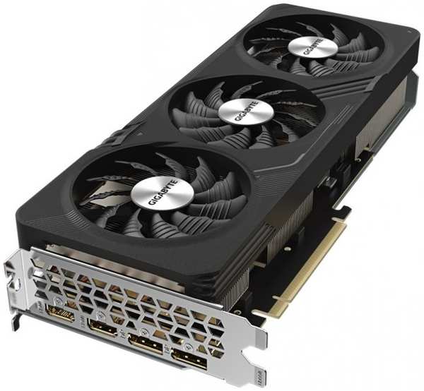 Видеокарта PCI-E GIGABYTE Radeon RX 7600 XT GAMING OC (GV-R76XTGAMING OC-16GD) 16GB GDDR6 128bit 6nm 2029/18000MHz 2*HDMI/2*DP