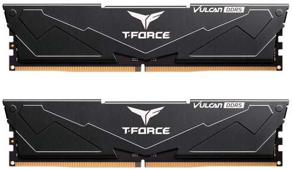 Модуль памяти DDR5 64GB (2*32GB) Team Group FLBD564G6000HC38ADC01 T-Force Vulcan PC5-48000 6000MHz CL38 1.35V