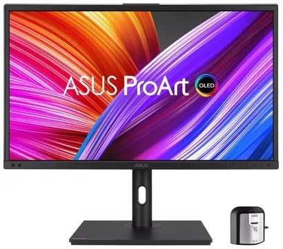 Монитор 27″ ASUS ProArt PA27DCE-K 3840x2160, LED, 16:9, OLED, 350cd, 100000000:1, 0,1ms, 178/178, 3хHDMI(2.0), DP, USB, USB 3.2 Type-C , аудио, 60Hz