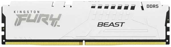 Модуль памяти DDR5 16GB Kingston FURY KF556C40BW-16 Beast White XMP 5600MT/s, CL40 1.8V 288-pin 9698455906