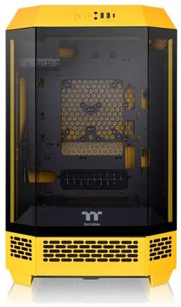 Корпус mini-ITX Thermaltake The Tower 300 Bumblebee CA-1Y4-00S4WN-00 желтый, без БП, 2*USB3.0, audio 9698457867