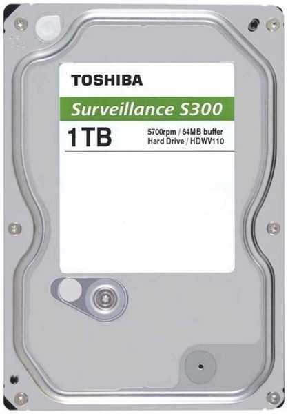 Жесткий диск 1TB SATA 6Gb/s Toshiba S300 HDKPJ42ZRA02 3.5″, 5700 RPM, 64Mb