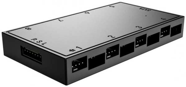 Разветвитель ID-Cooling HA-08 питания, 8pcs of Ports for Fan (PWM), 8pcs for Ports for ARGB (LED), 500mm Rtl 9698459612