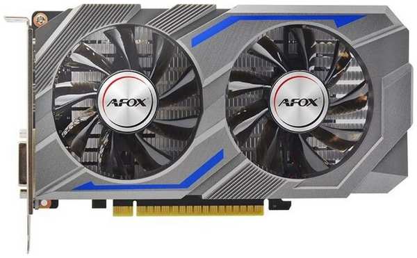 Видеокарта PCI-E Afox GeForce GTX1650 (AF1650-4096D6H1-V8) 4GB GDDR6 128bit 12nm 1485/12000MHz HDMI/DVI/DP 9698459717
