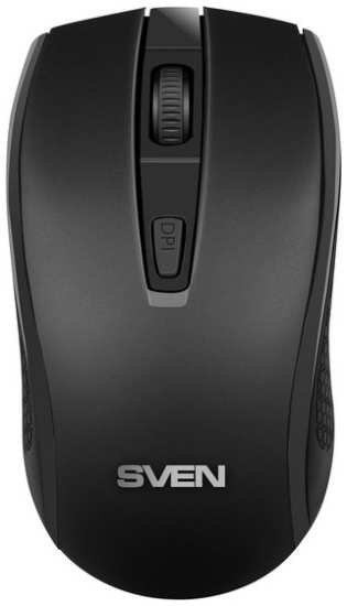 Мышь Wireless Sven RX-220W SV-016227 чёрная (3+1кл. 800-1600DPI, блист) 9698459881
