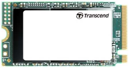 Накопитель SSD M.2 2242 Transcend TS512GMTE400S MTE400S 512GB NVME PCI-E Gen3 x4 3D TLC NAND 2000/900MB/s IOPS 53K/235K MTBF 2M TBW 200