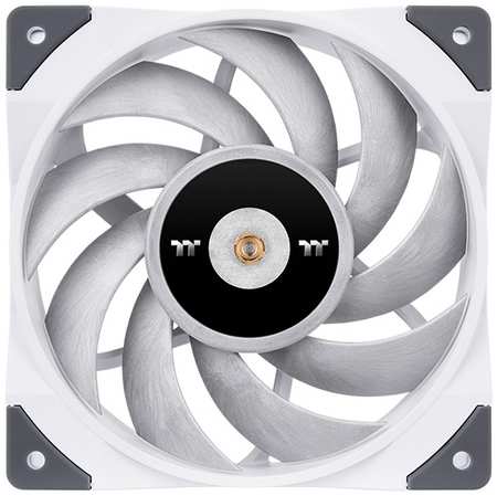 Вентилятор для корпуса Thermaltake TOUGHFAN 12 White CL-F117-PL12WT-A 120x120x25mm, 500-2000rpm, 58.35CFM, 22.3dBA, 4-pin PWM 9698463401