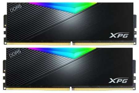 Модуль памяти DDR5 32GB (2*16GB) ADATA AX5U5600C3632G-DCLARBK XPG Lancer RGB PC5-44800 5600MHz CL36 heatsink 1.25V 9698465090