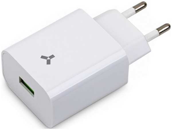 Зарядное устройство сетевое AccesStyle Sunset 18WU White USB, 3A 9698468455