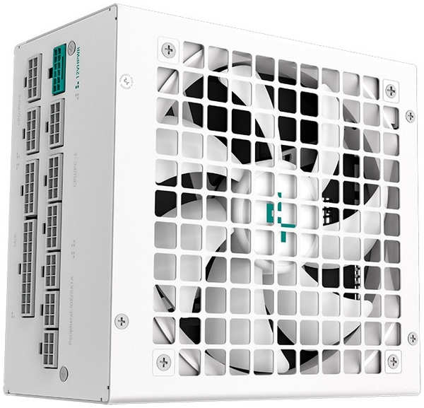 Блок питания ATX Deepcool PX1000G WH 1000W, Active PFC, 80+ GOLD, 135mm fan, full cable management (ATX 12V 3.0) RET 9698469851