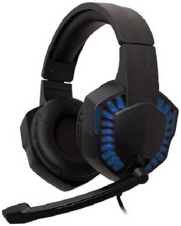 Гарнитура Ritmix RH-562M Gaming Blue 40 мм, 20-20000 Гц, 1.8 м, микрофон, регулятор громкости (80001153) 9698471447