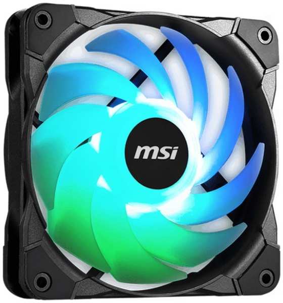 Вентилятор для корпуса MSI MAG MAX F12A-3 OE3-7G09F02-W57 120x120x25mm, 600-1500rpm, 8-40.1CFM, 20-28dBA, 4-pin PWM/3-pin ARGB (3-pack) 9698471610