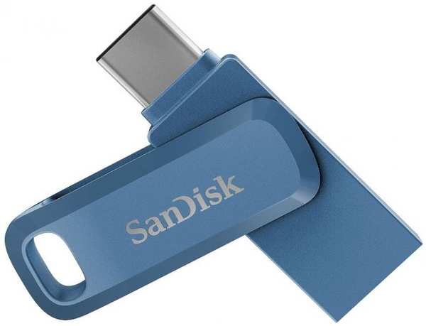 Накопитель USB 3.1 128GB SanDisk SDDDC3-128G-G46NB Ultra Dual Drive USB Type-C, синий 9698472007