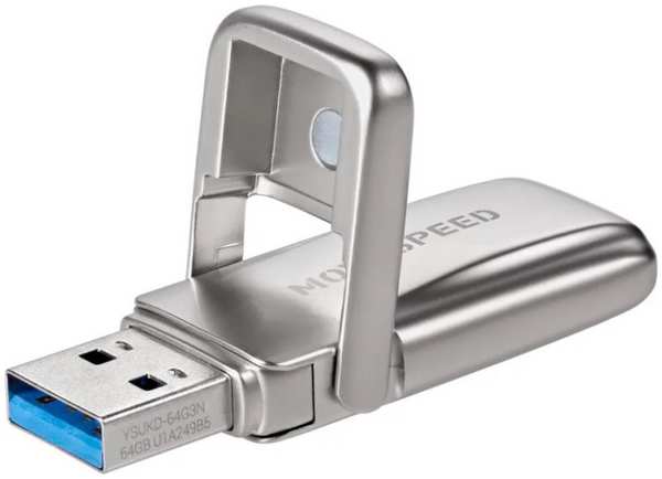 Накопитель USB 3.0 64GB Move Speed YSUKD-64G3N YSUKD металл серебро 9698472021